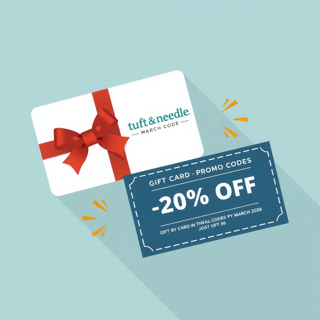 20 Rabatt bei Tuft Needle Code sichern