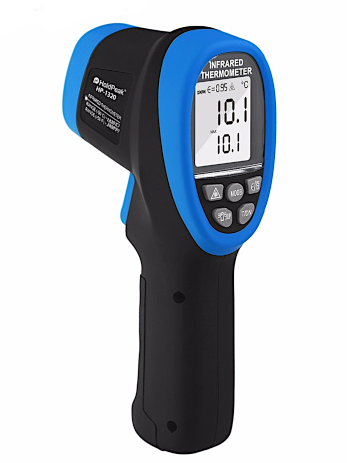 Infrarot-Thermometer 30:1, -50-1320°C, einstellbare Emissivität