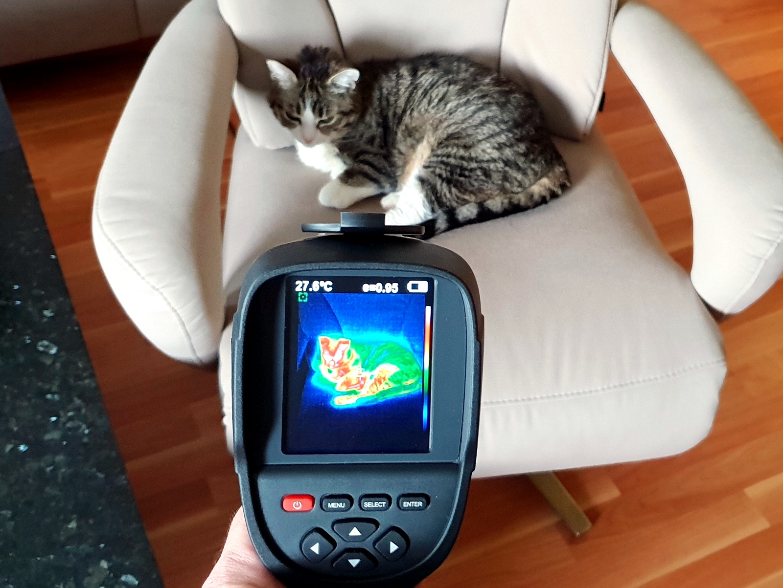 Wärmebild-Kamera Infrarot-Thermometer
