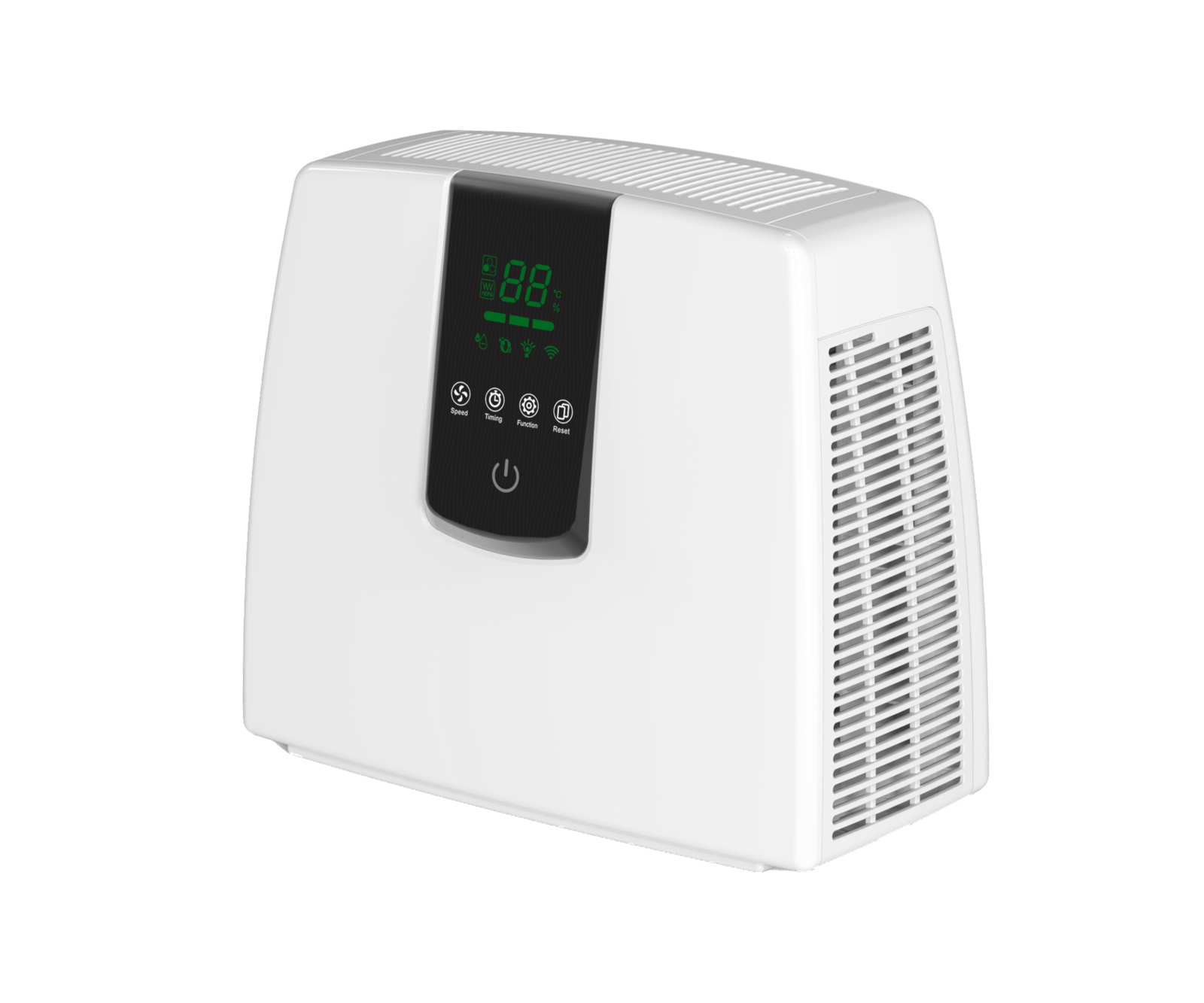 Air Purifier white with Ozon, Aroma, Touchpanel, °C, %rH