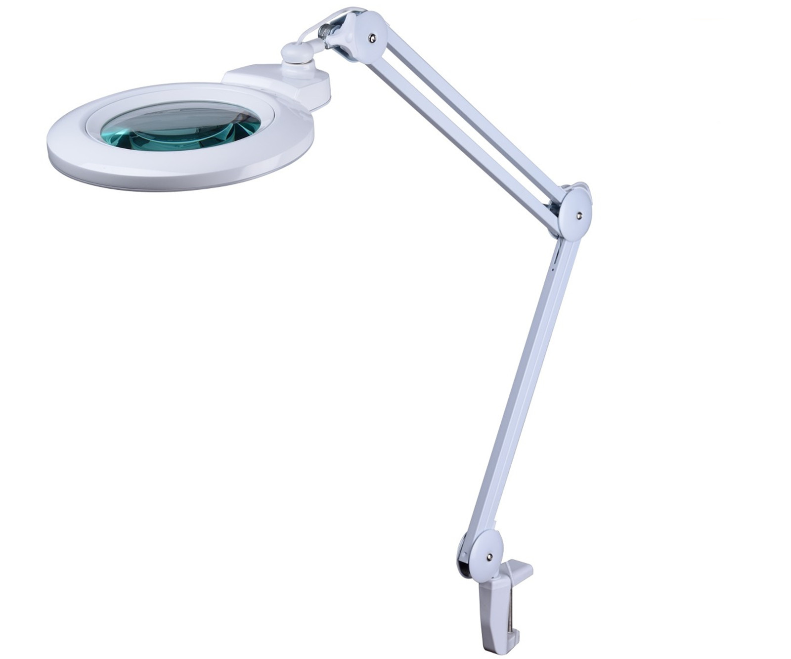 Kaltlicht LED Lupenleuchte Lupenlampe 5 Dioptrien klemme Lupe Lamp 15W 127mm 