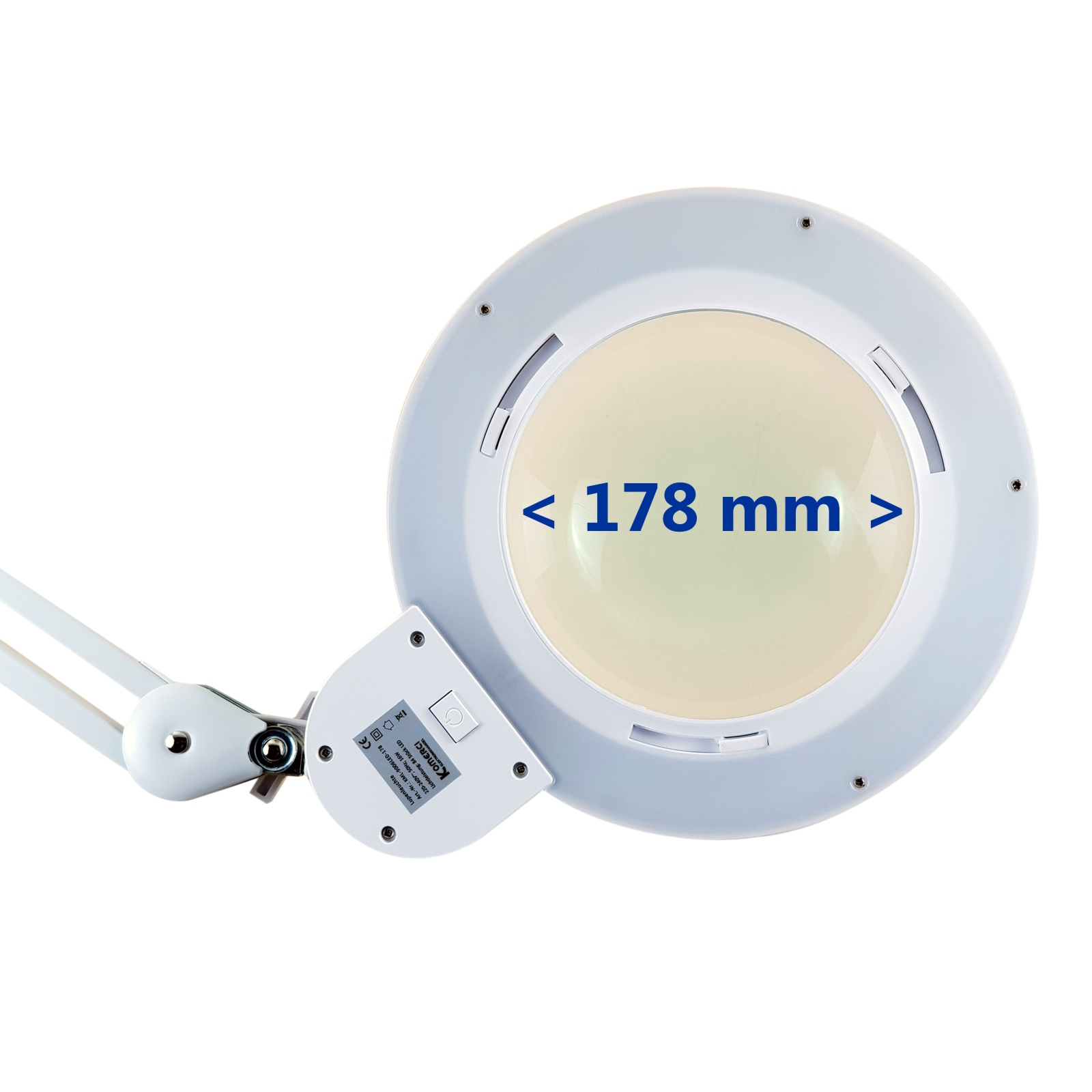 17W Magnifier lamp with 5D changeable lens 178mm