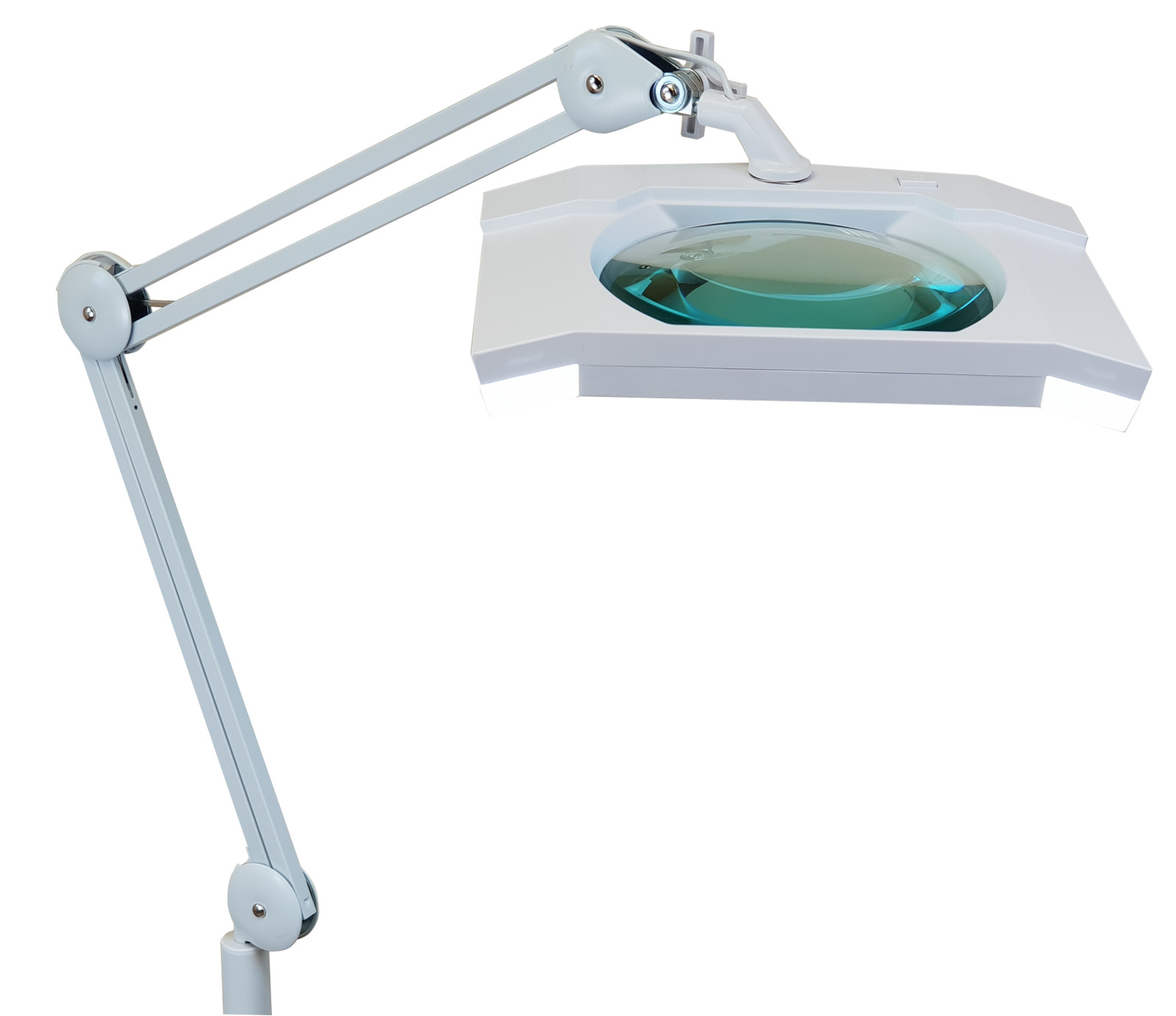 11W Magnifier lamp 5-D with wheeled stand FS3 and dimmer