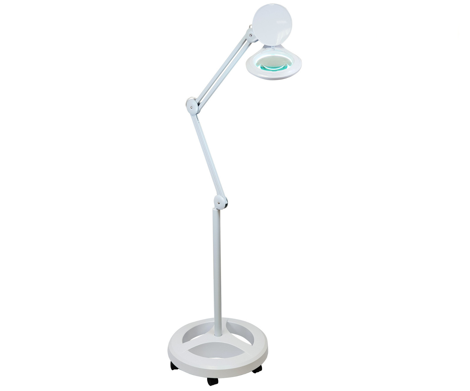 10W Magnifier lamp 3-D with dimmer and wheeled stand FS3