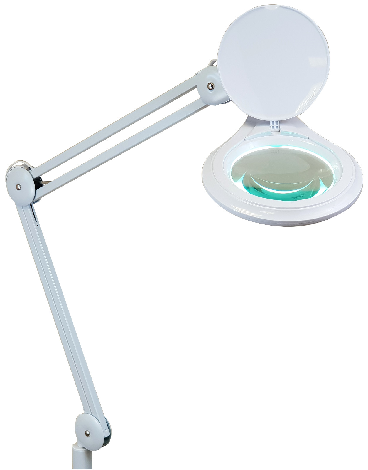 10W Magnifier lamp 5-D with dimmer and wheeled stand FS3