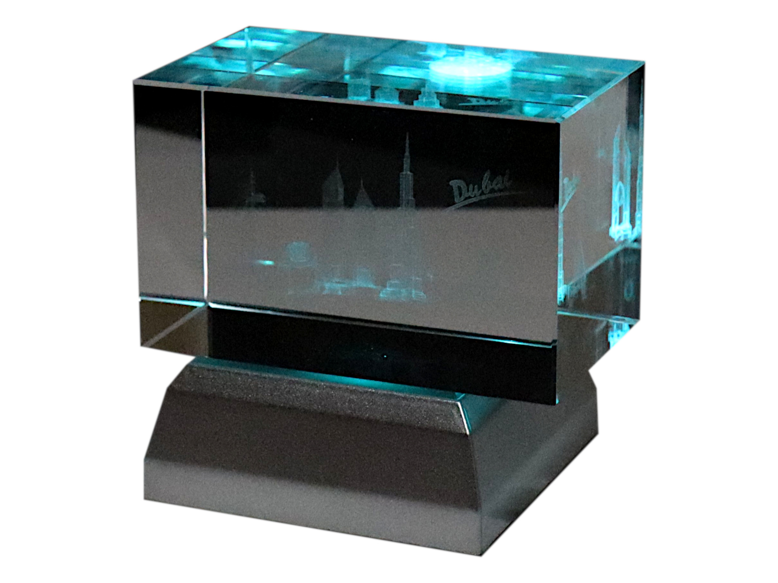 Kristallquader 3D Dubai 50x50x80