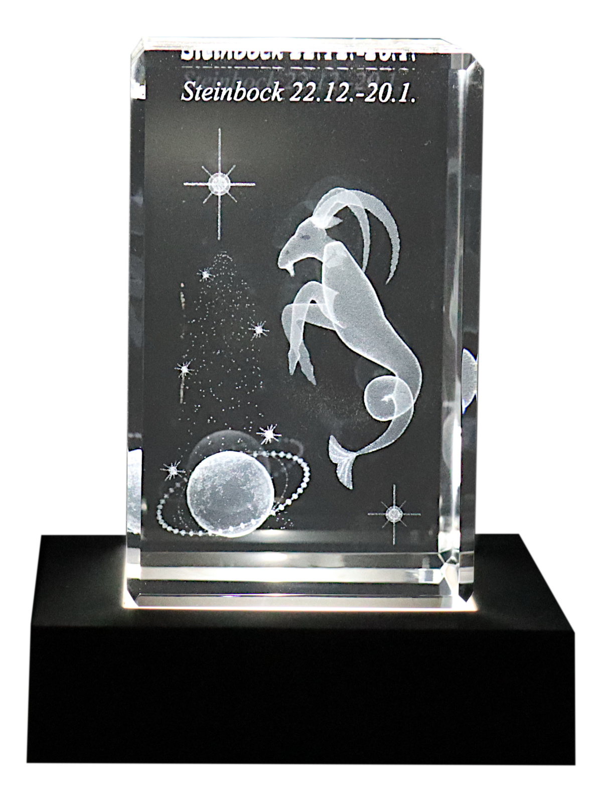alle Sternzeichen  NEU Preis pro Artikel Kristallglas-Quader 