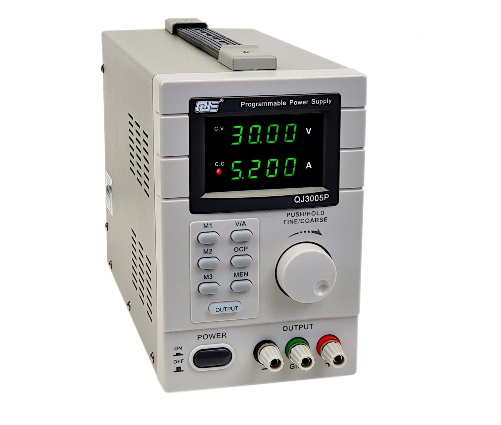 Regulated Power Supply, adjustable 30V/5A OCP programmable